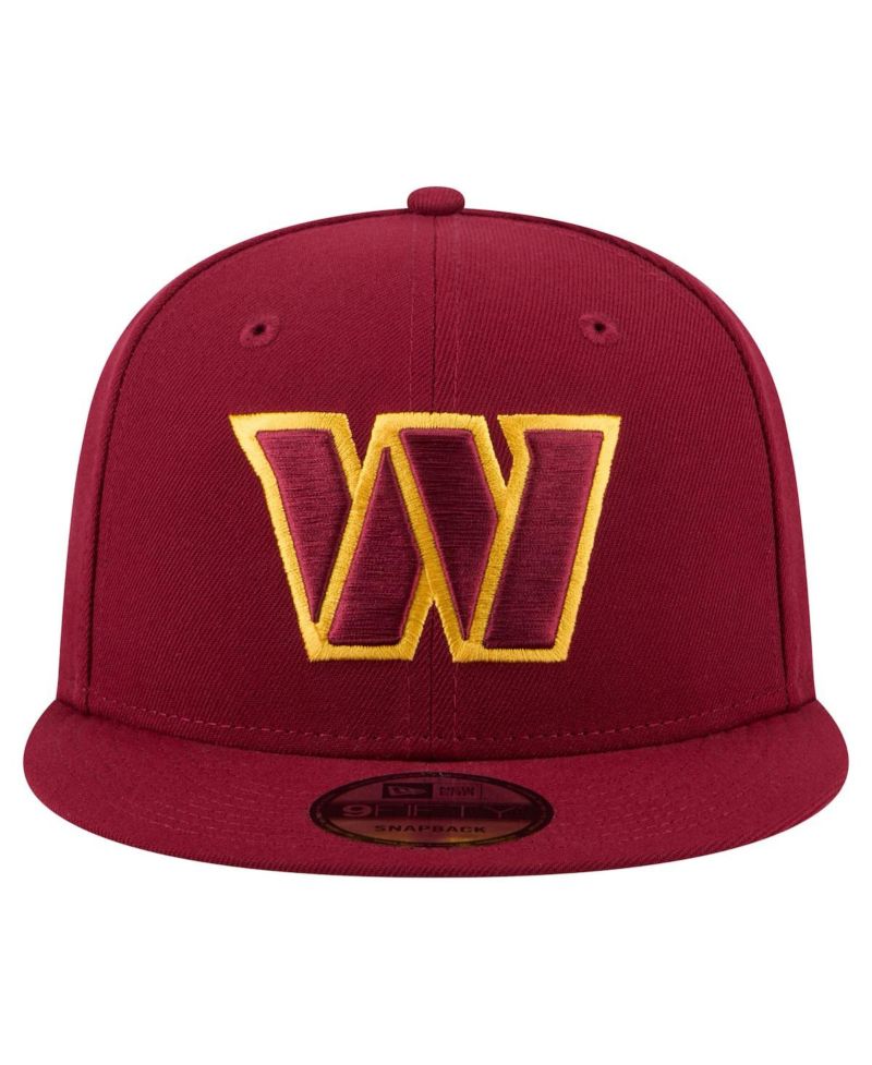 Men's Burgundy Washington Commanders 9FIFTY Snapback Hat