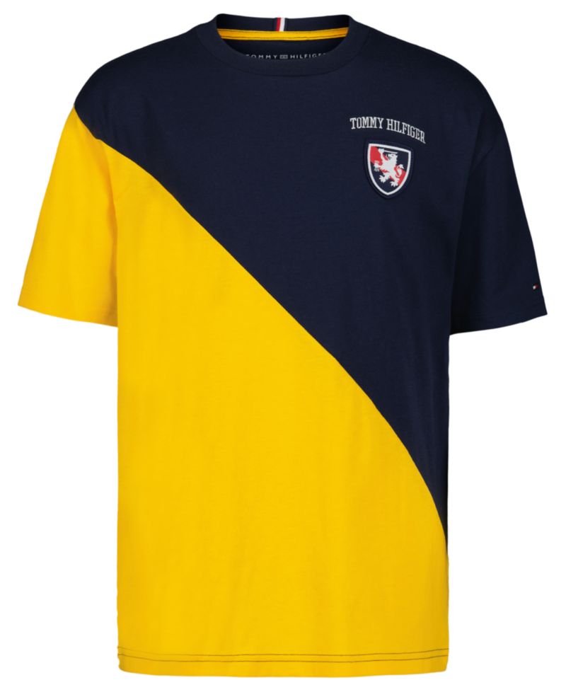Boys' 8-20 Color-Blocked Logo Graphic T-Shirt