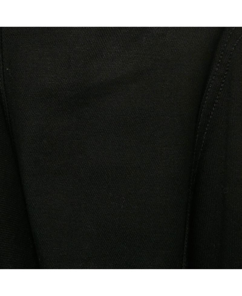 Women's Pre-Owned Versus Versace Black Distressed Denim Button Detail Jacket