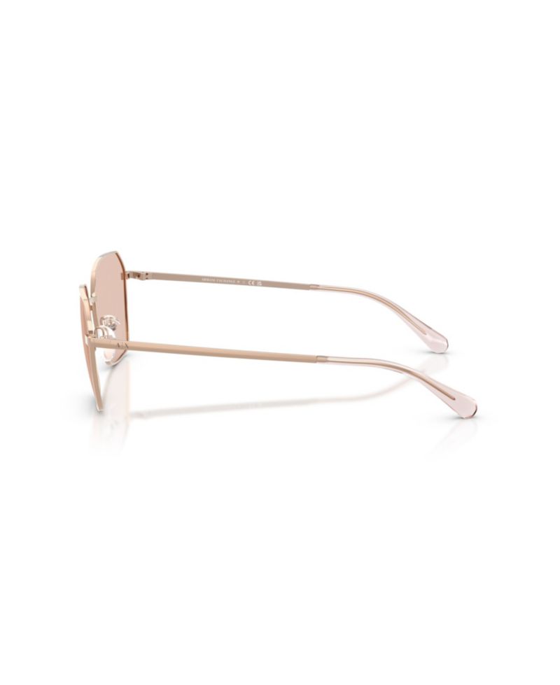 Women's Geometric Brown Sunglasses AX2062S