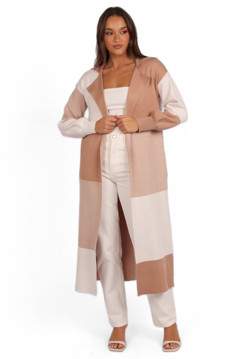 Women's Kingston Large Check Long Cardigan