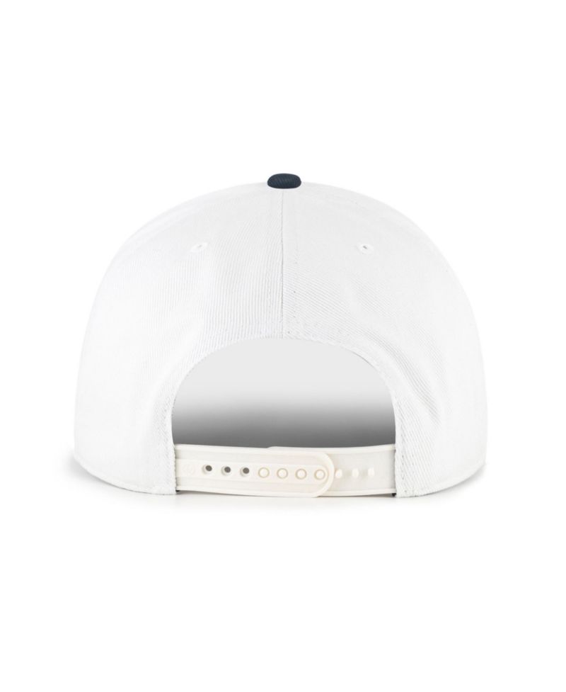 Men's '47 White/Navy Seattle Mariners Enfield Hitch Adjustable Hat