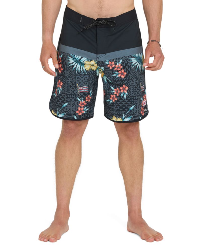 Men's Floral Printed Swimsuit