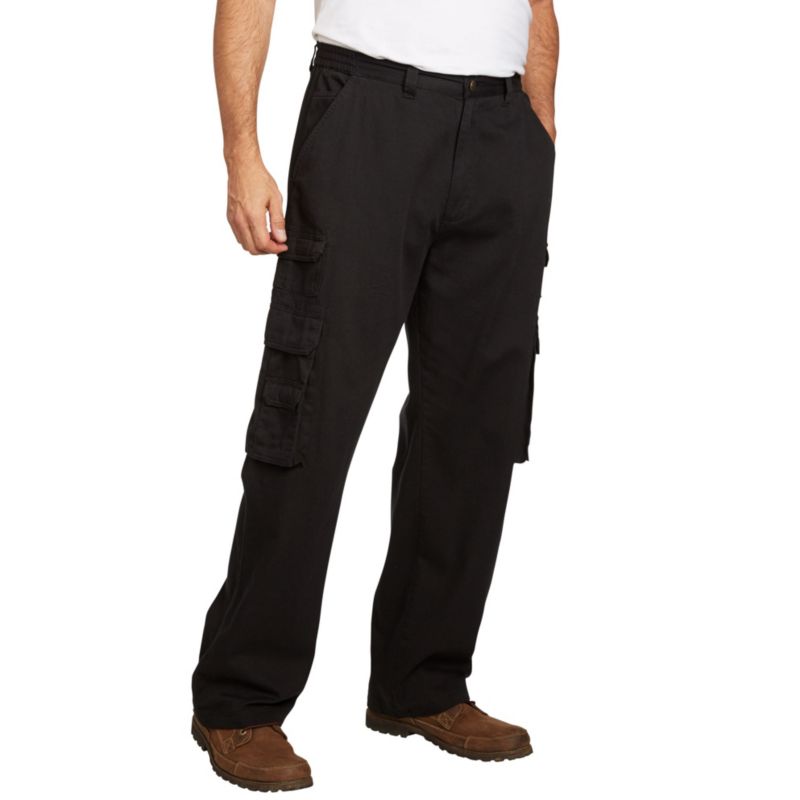 Men's by KingSize Ranger Side-Elastic Stacked Cargo Pocket Pants