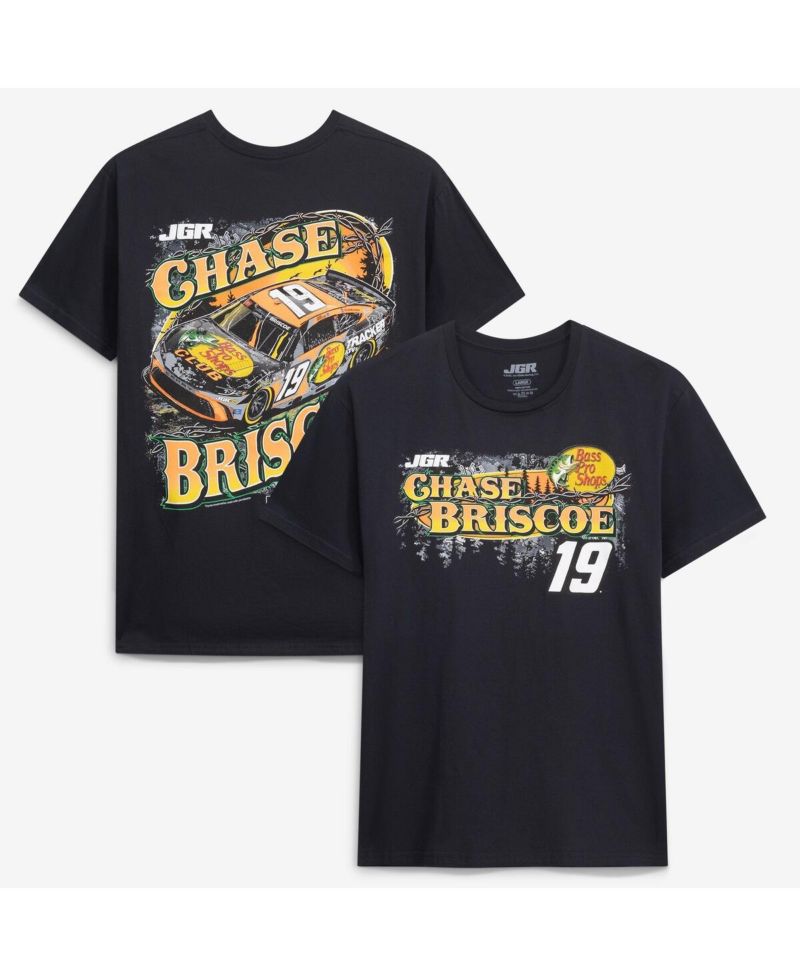 Men's Black Chase Briscoe 19 Bass Pro Shops T-Shirt