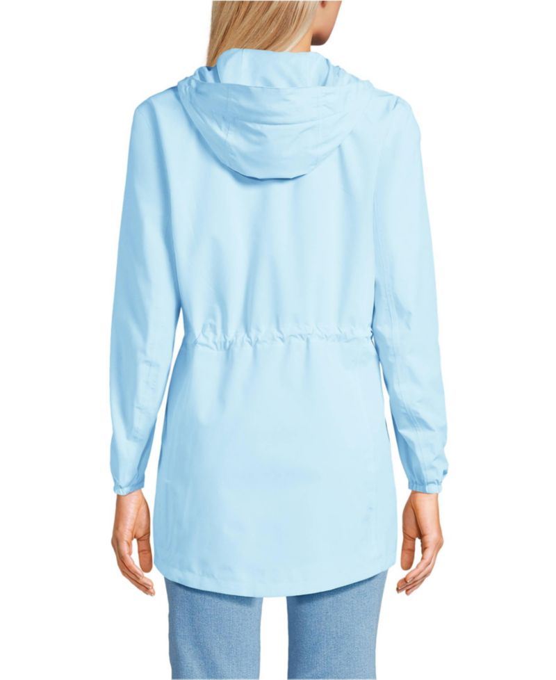 Women's Waterproof Hooded Packable Raincoat
