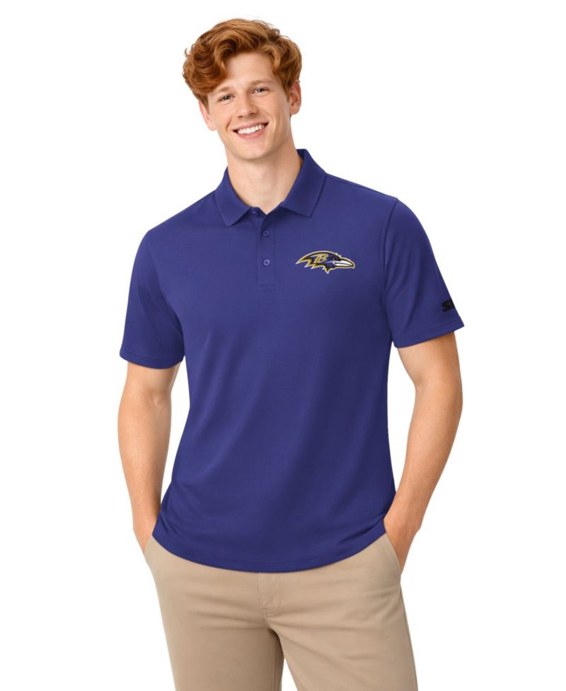 Men's Baltimore Ravens Short-Sleeve Classic-Fit Polo Shirts, 2-Piece Set