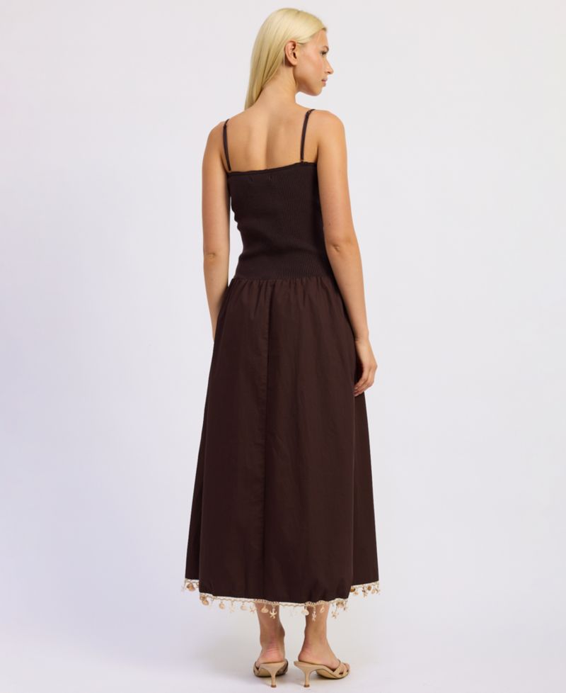 Women's Stella Mixed Media Sleeveless Dress