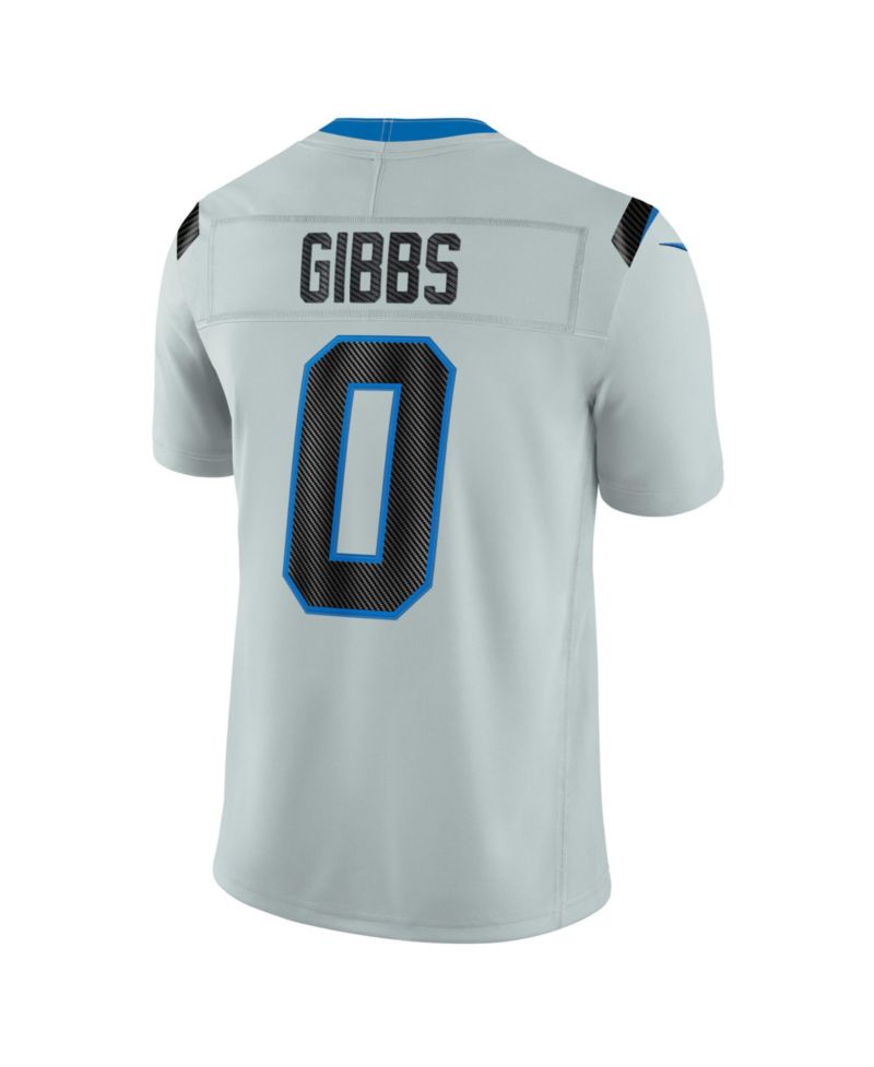 Men's Jahmyr Gibbs Silver Detroit Lions 2026 Rivalries Collection Vapor F.U.S.E Stitched Limited Jersey