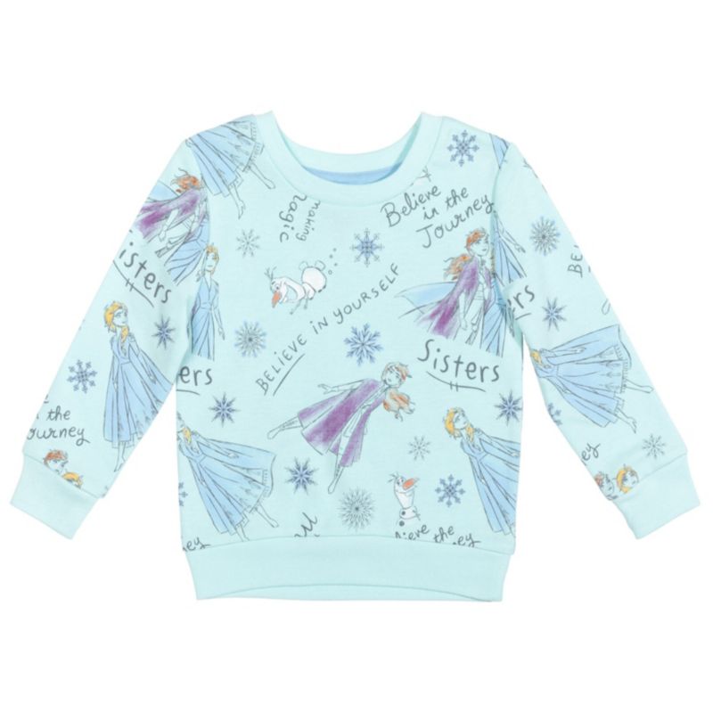 Toddler Girls Moana Minnie Mouse Princess Nightmare Before Christmas Toy Story Lion King Mickey Lilo & Stitch Sweatshirt