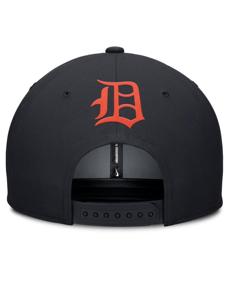 Men's Gray/Navy Detroit Tigers Pro Performance Snapback Hat
