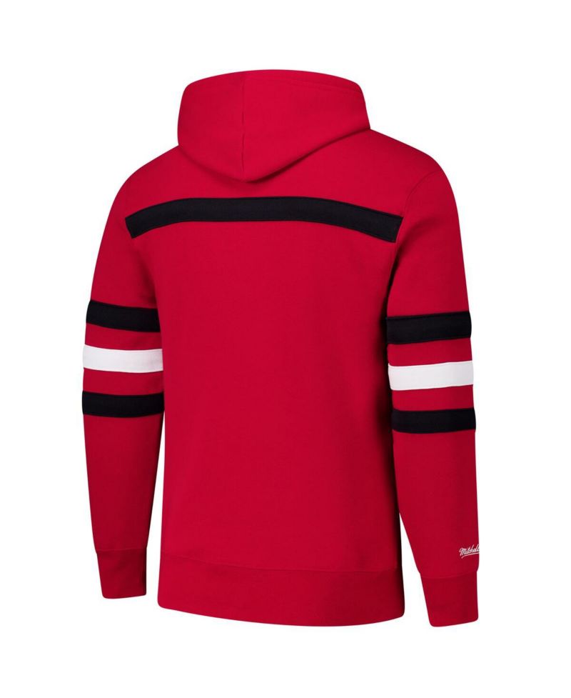 Men's Red Detroit Red Wings Head Coach Slogan Pullover Hoodie