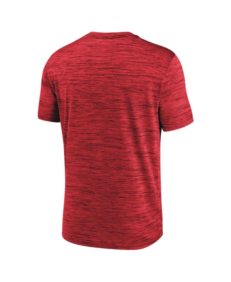 Men's Red Dominican Republic Baseball 2026 World Baseball Classic Velocity Dri-FIT T-Shirt