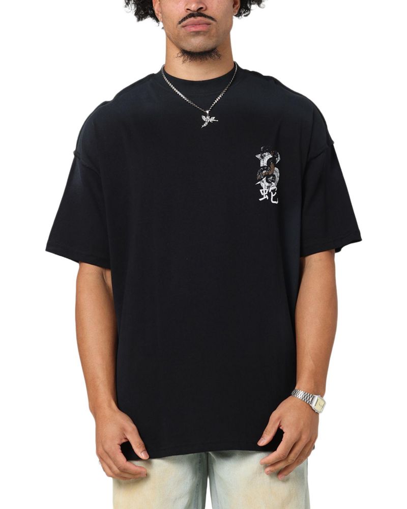 Men's Venom Boxy T-Shirt Sunfade Black