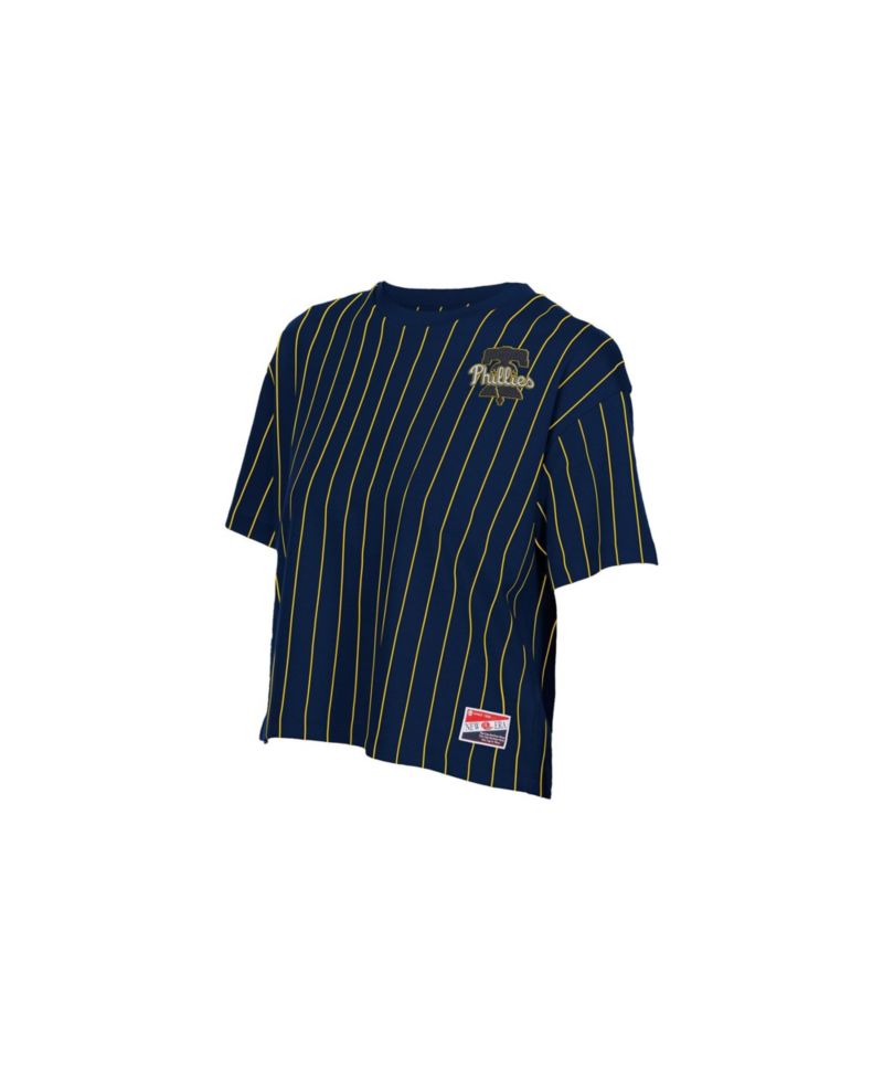 Women's Philadelphia Phillies Boxy Pinstripe T-Shirt