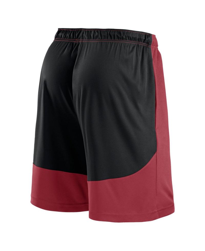 Men's Cardinal/Black Arizona Cardinals Launch Shorts