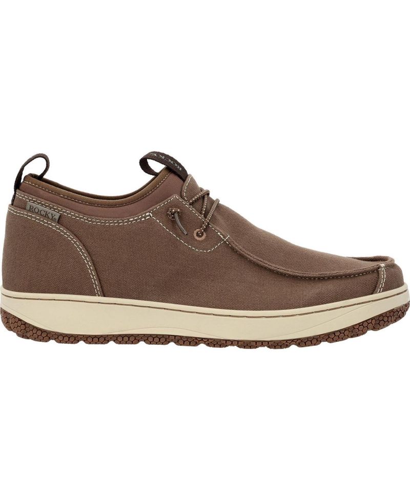 Men's Dry-Strike SRX Outdoor Round-Toe Canvas Boat Shoes