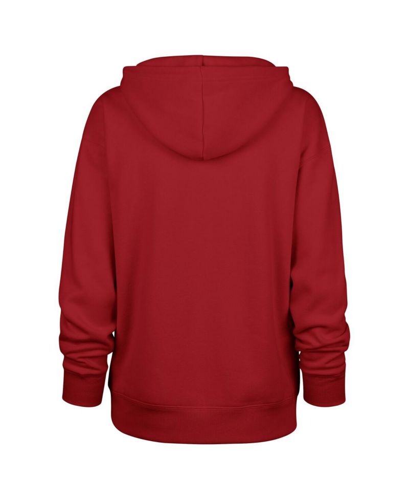 Women's Red Kansas City Chiefs Clarity Naomi Pullover Hoodie