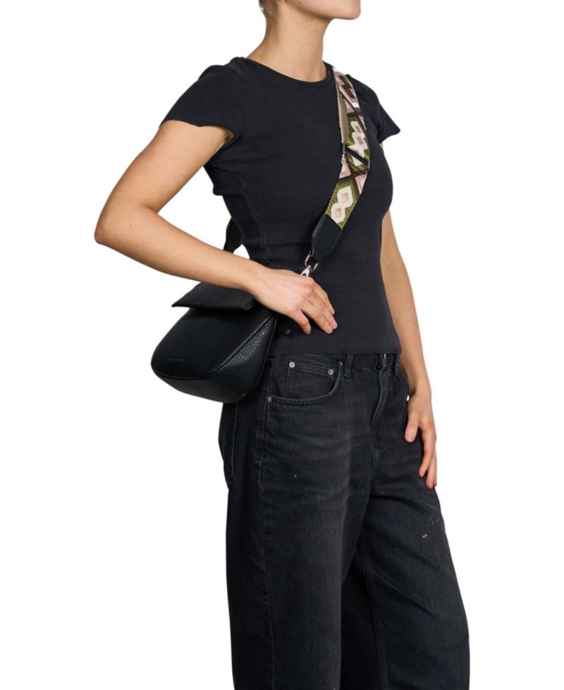 Realism Faux Leather Crossbody Bag