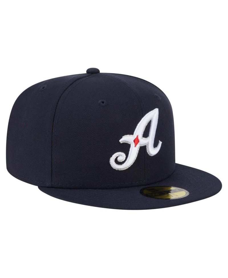 Men's Navy Reno Aces Authentic Collection 59FIFTY Fitted Hat
