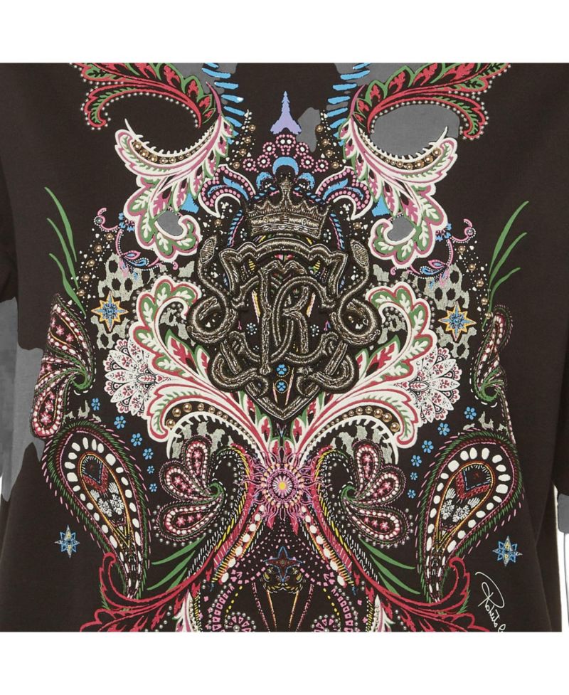 Women's Printed Jersey Oversized T-Shirt