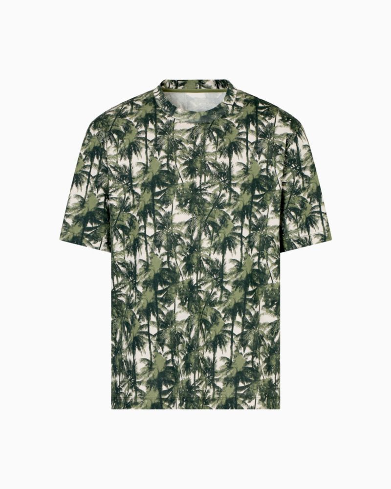 Men's Palm-Print T-Shirt