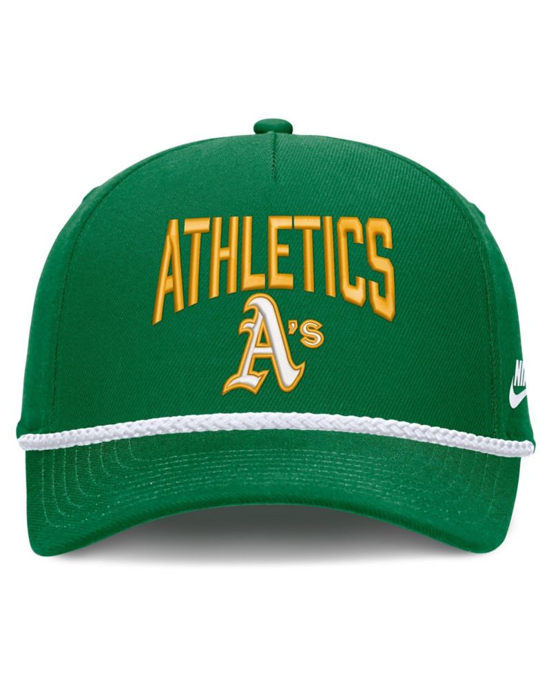 Men's Green Oakland Athletics Cooperstown Rise Adjustable Hat