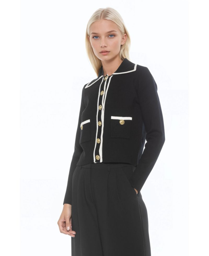 Women's Mari Long Sleeve Sweater Jacket