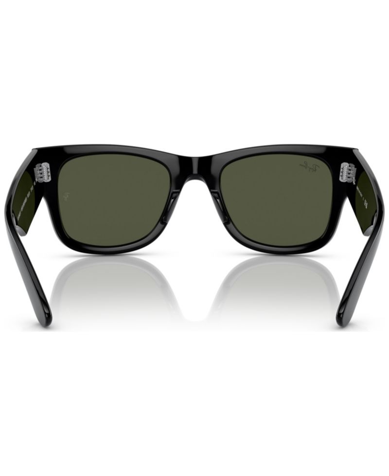 Unisex Mega Wayfarer Low Bridge Fit Sunglasses RB0840SF