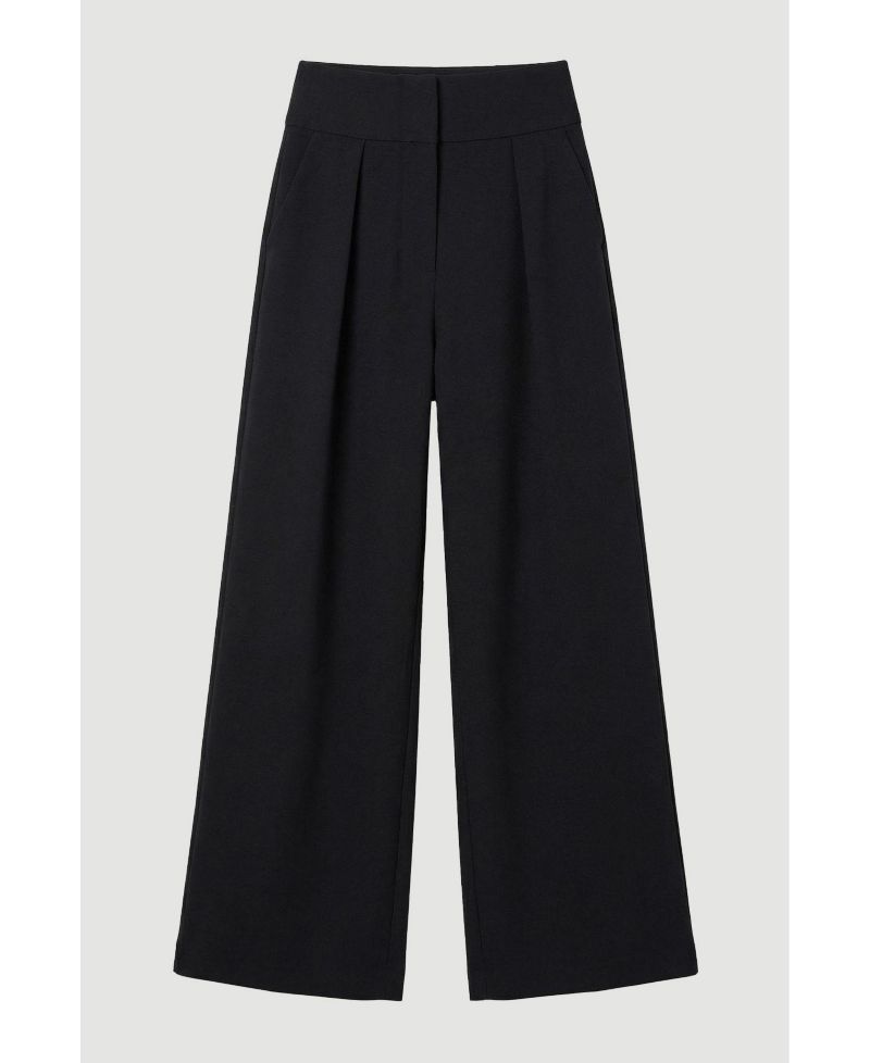 Women's High Waist Wide Leg Trouser