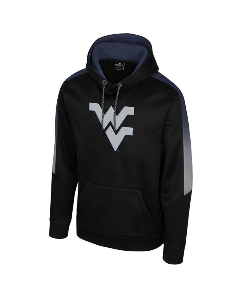 Men's Black West Virginia Mountaineers the Gang Blackout Hoodie