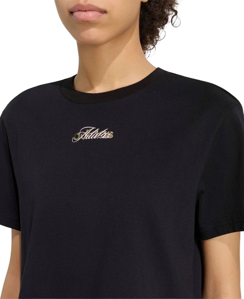 Women's Camo Graphic Loose-Fit Crewneck T-Shirt