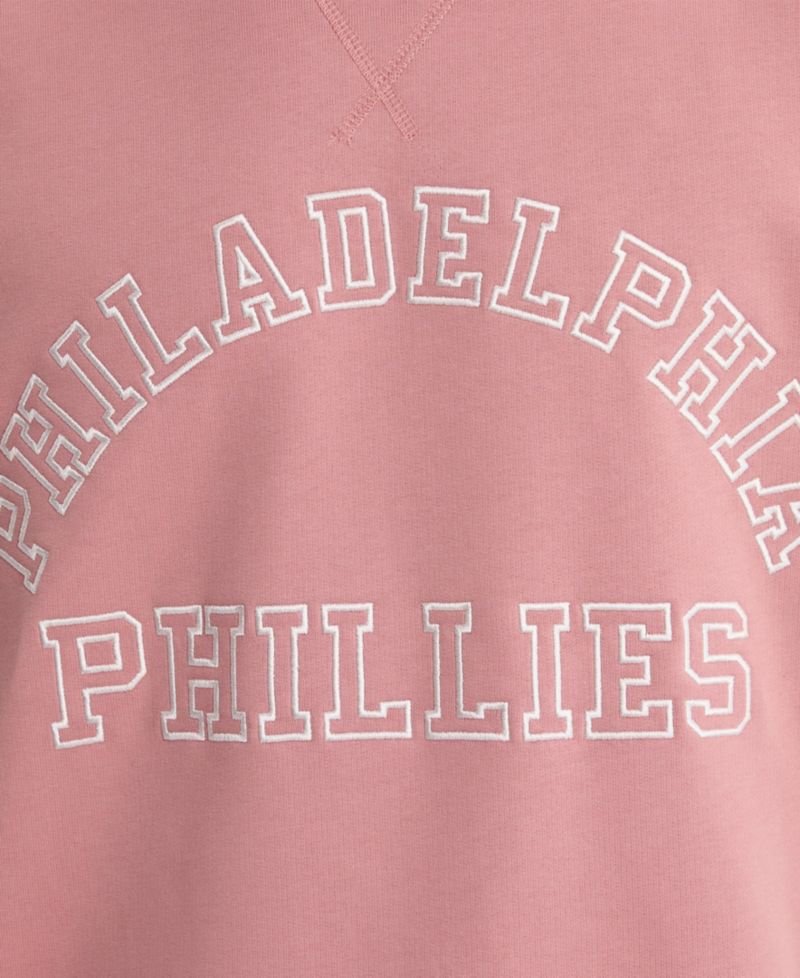 Men's Philadelphia Phillies Iconic Terry Relaxed-Fit Crewneck Sweatshirt