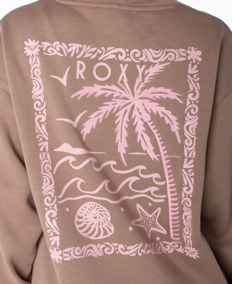 Women's Wailea Graphic Long-Sleeve Cotton-Blend Hoodie