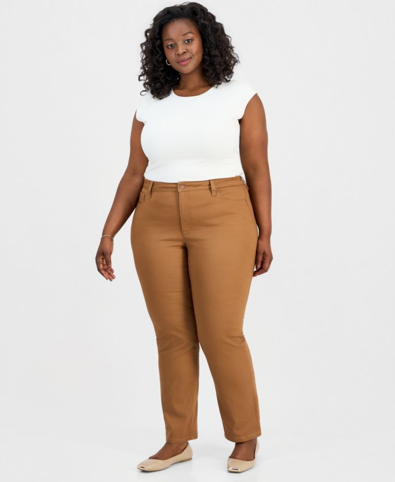 Plus Size Lexington Straight-Leg Jeans