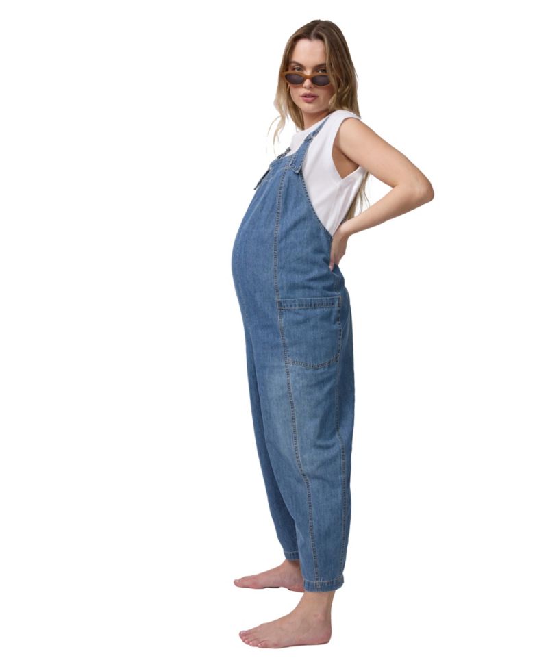 Women's Ingrid + Isabel Soft Denim Overall Jumpsuits
