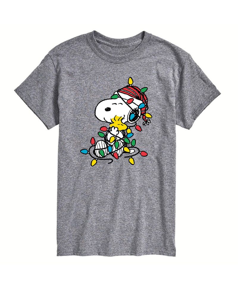 Men's Peanuts Lights Short Sleeve T-shirt