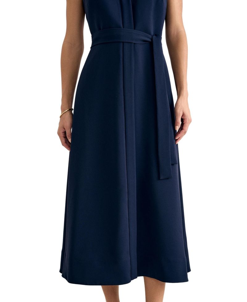 Women's Julie Wrap Belted Midi Dress