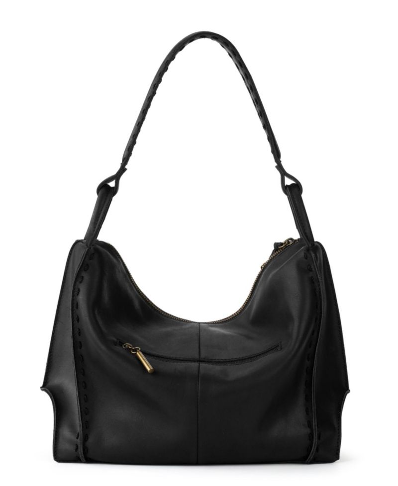 Los Feliz Leather Medium Hobo Bag