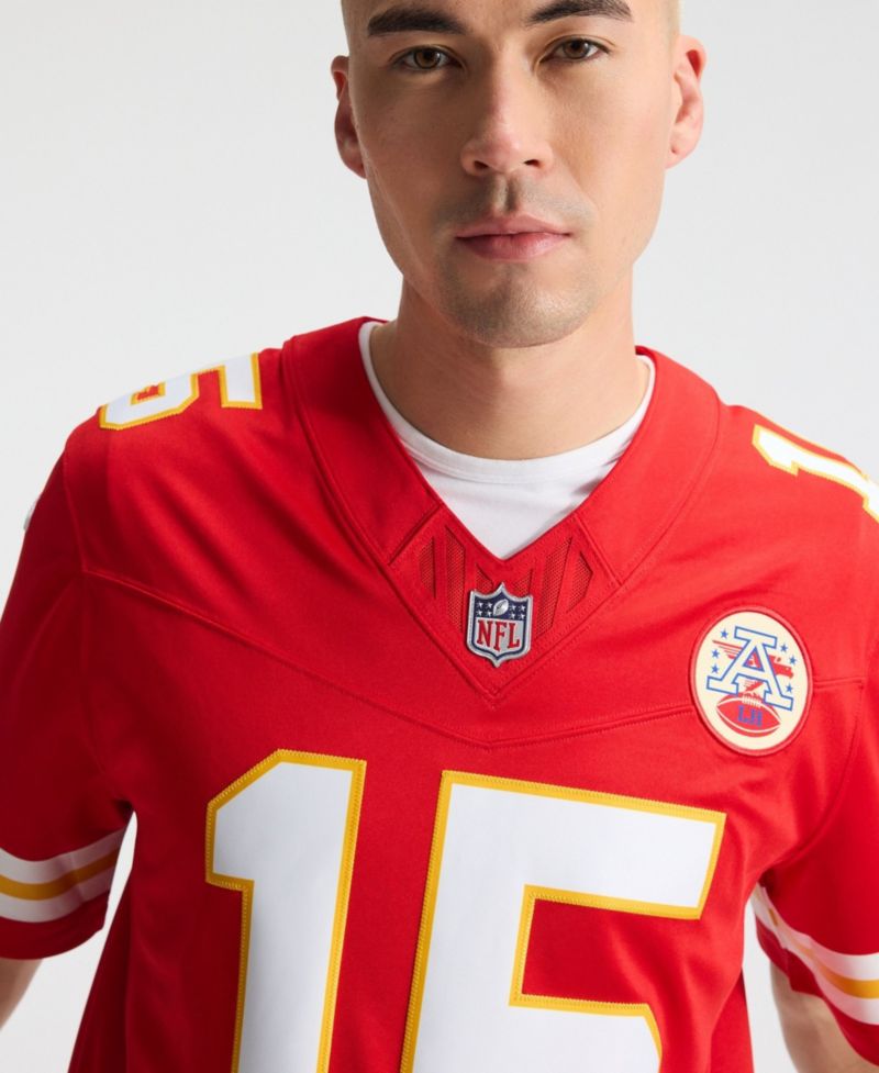 Men's Patrick Mahomes Red Kansas City Chiefs Vapor F.U.S.E. Stitched Limited Jersey