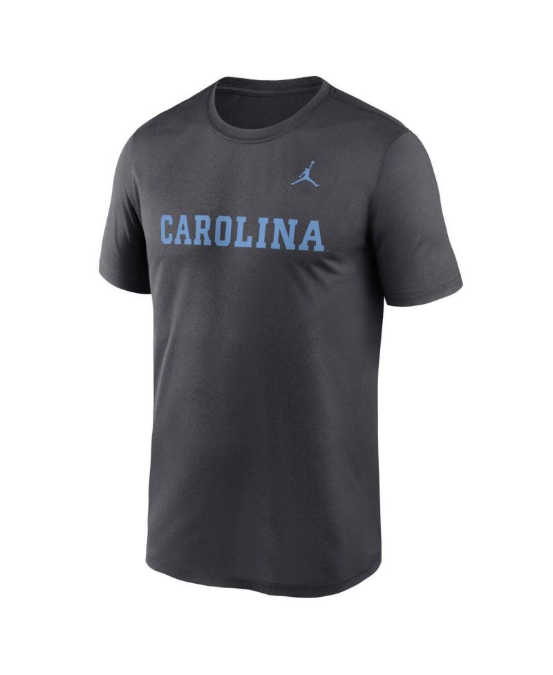 Men's Anthracite North Carolina Tar Heels Primetime Legend Wordmark T-Shirt