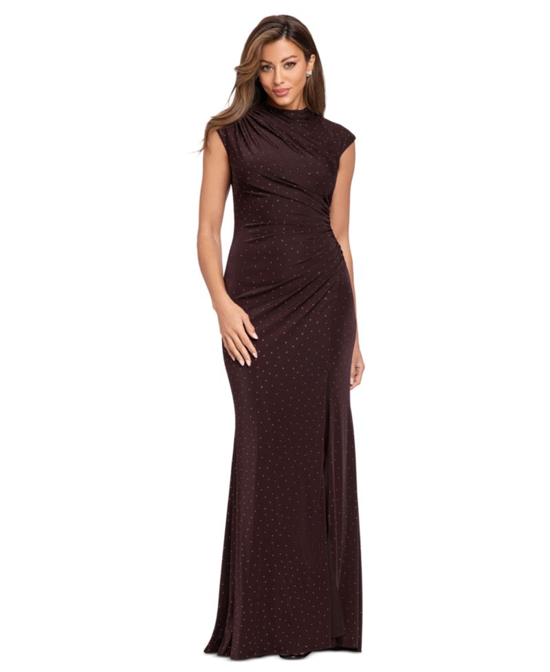 Women's Mock-Neck Gown