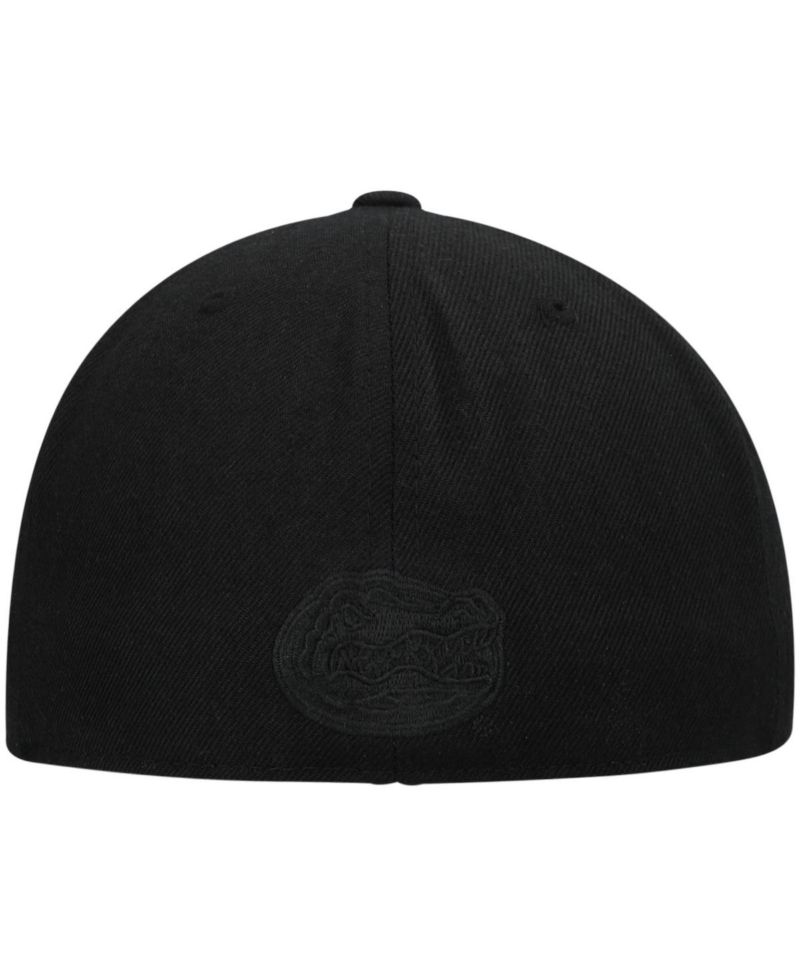 Men's Florida Gators Black On Black Fitted Hat
