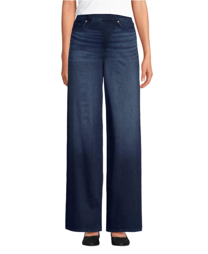 Women's Starfish Denim High Rise Wide Leg Jeans