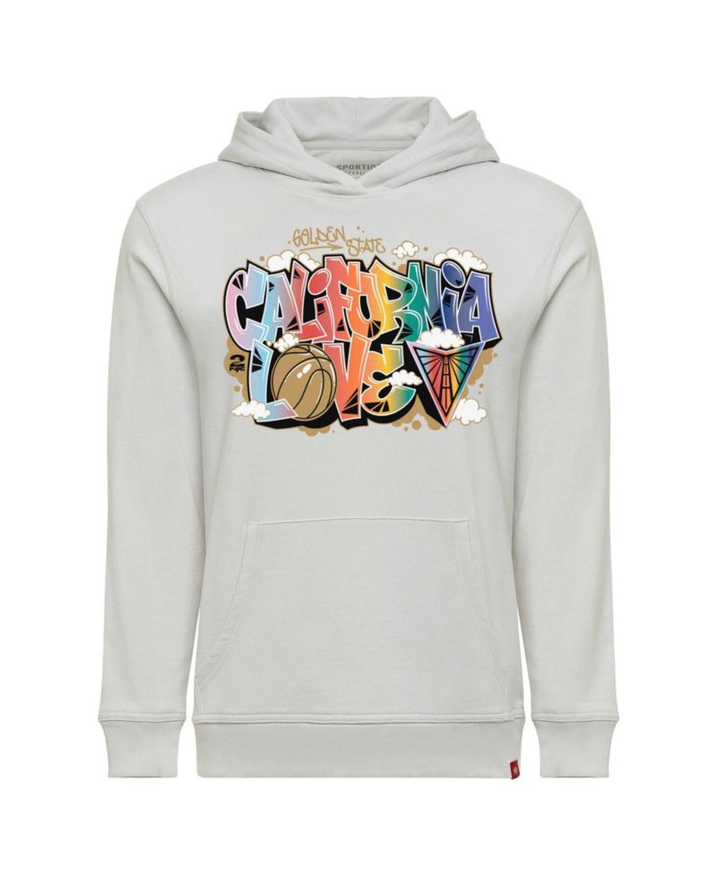 Men's and Women's x 2PAC California Love Gray Golden State Valkyries Pride Drake Hoodie