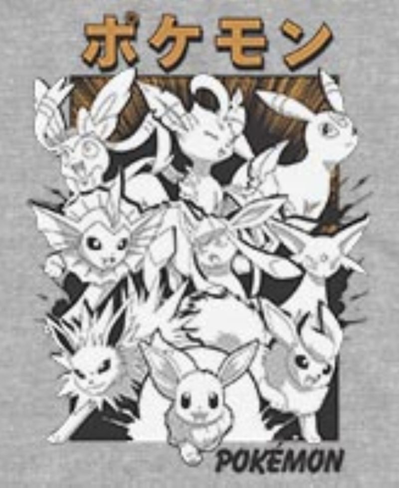 Men's Pokemon Eeveelutions Japanese Character Graphic Tank Top
