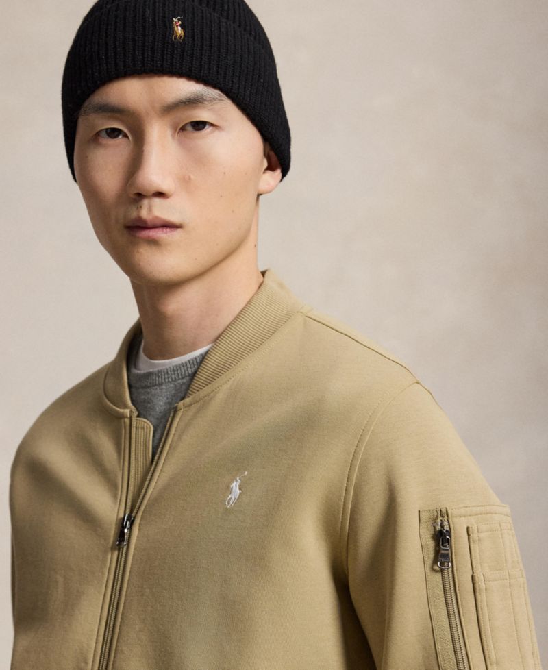 Men's Double-Knit Flight Bomber Jacket