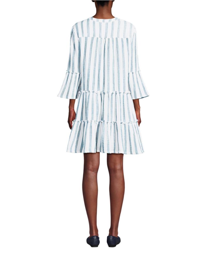 Women's Gauze Tiered Dress