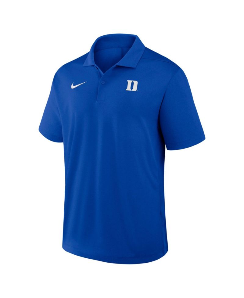 Men's Royal Duke Blue Devils Primetime Victory Plus Dri-FIT Polo shirt