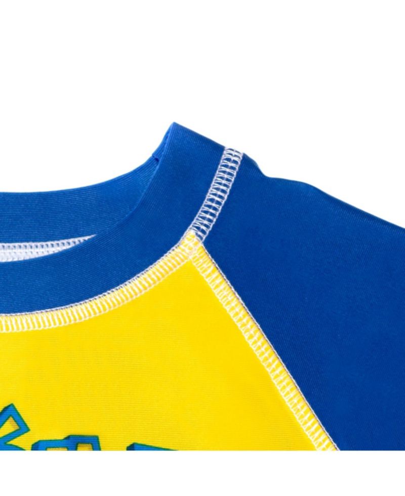 Boys' 2-Piece Swimwear Rash Guard and Swim Trunks Set